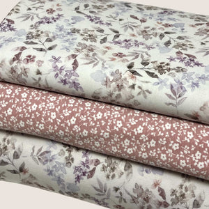 Cotton Jersey Fabric - Lilac Meadow