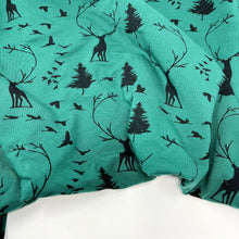 Load image into Gallery viewer, LAST METER French Terry Fabric - Woodland Dark Green
