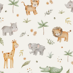 Cotton Jersey Fabric - Safari