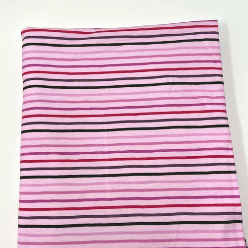 stripes jersey fabric pink stripes fabric stripy jersey uk