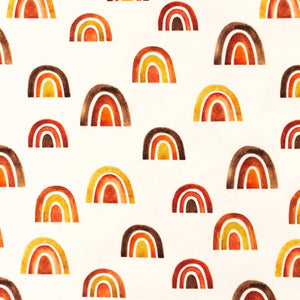 Cotton Jersey Fabric - Autumn Rainbows